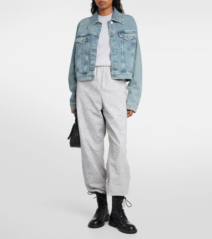7 For All Mankind Nellie cropped denim jacket