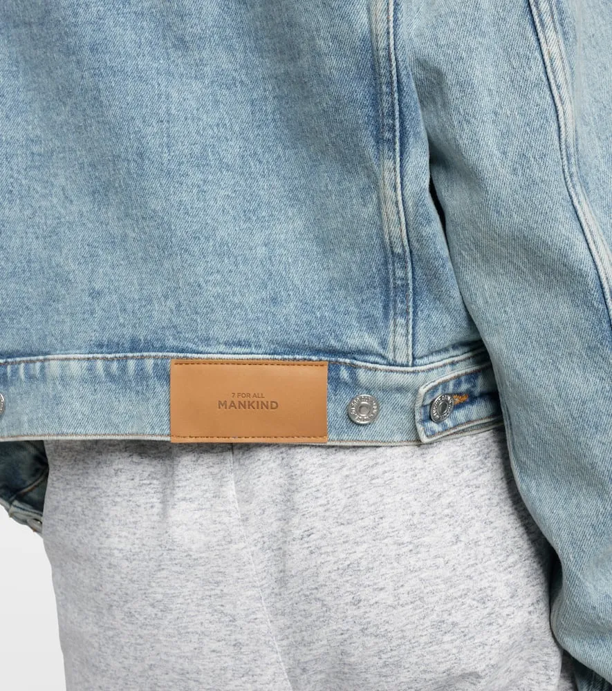 7 For All Mankind Nellie cropped denim jacket