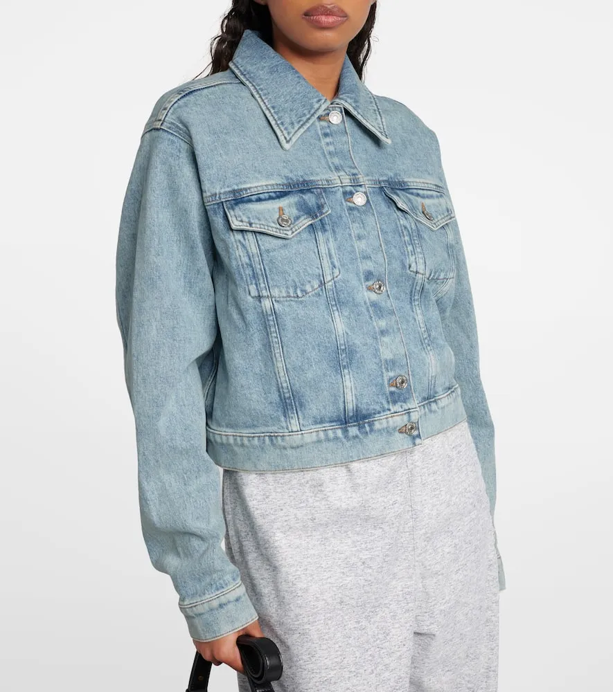 7 For All Mankind Nellie cropped denim jacket