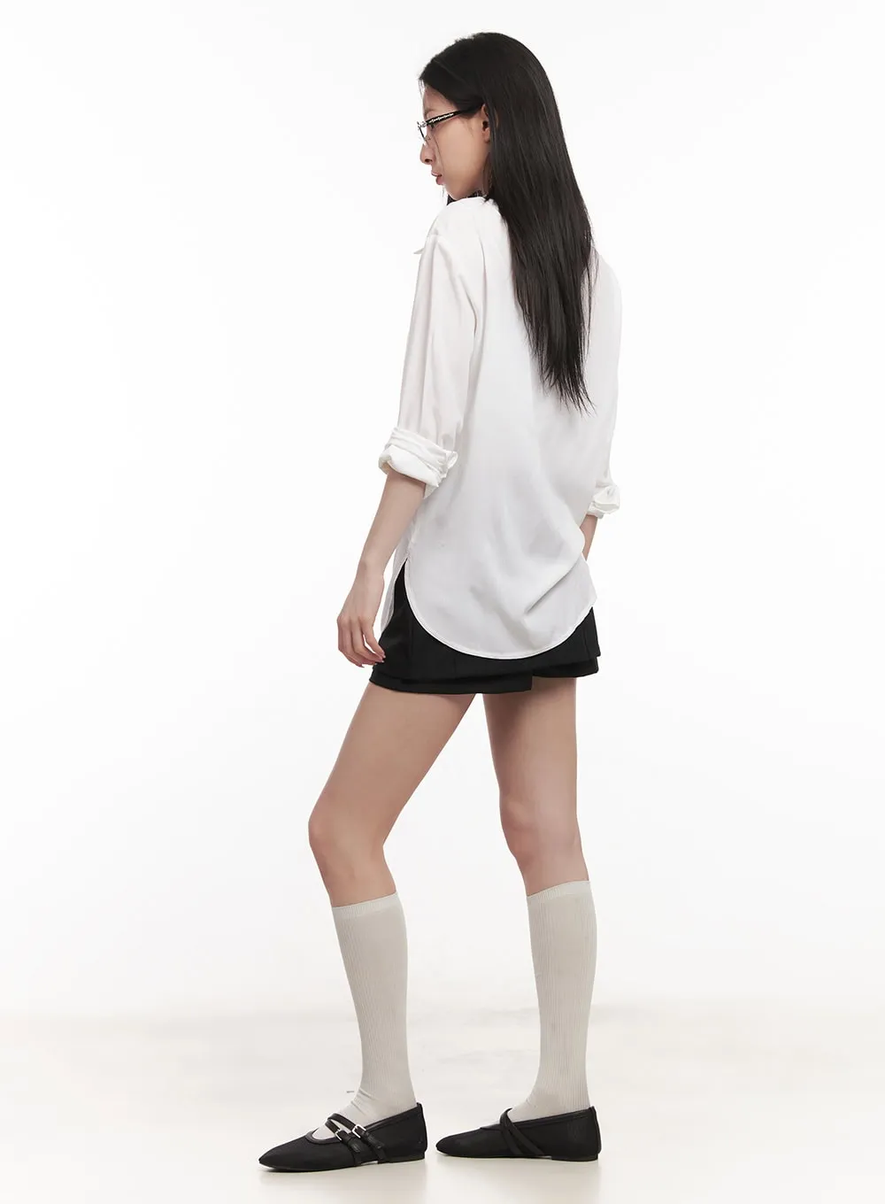 Basic Button-Up Shirt CM517