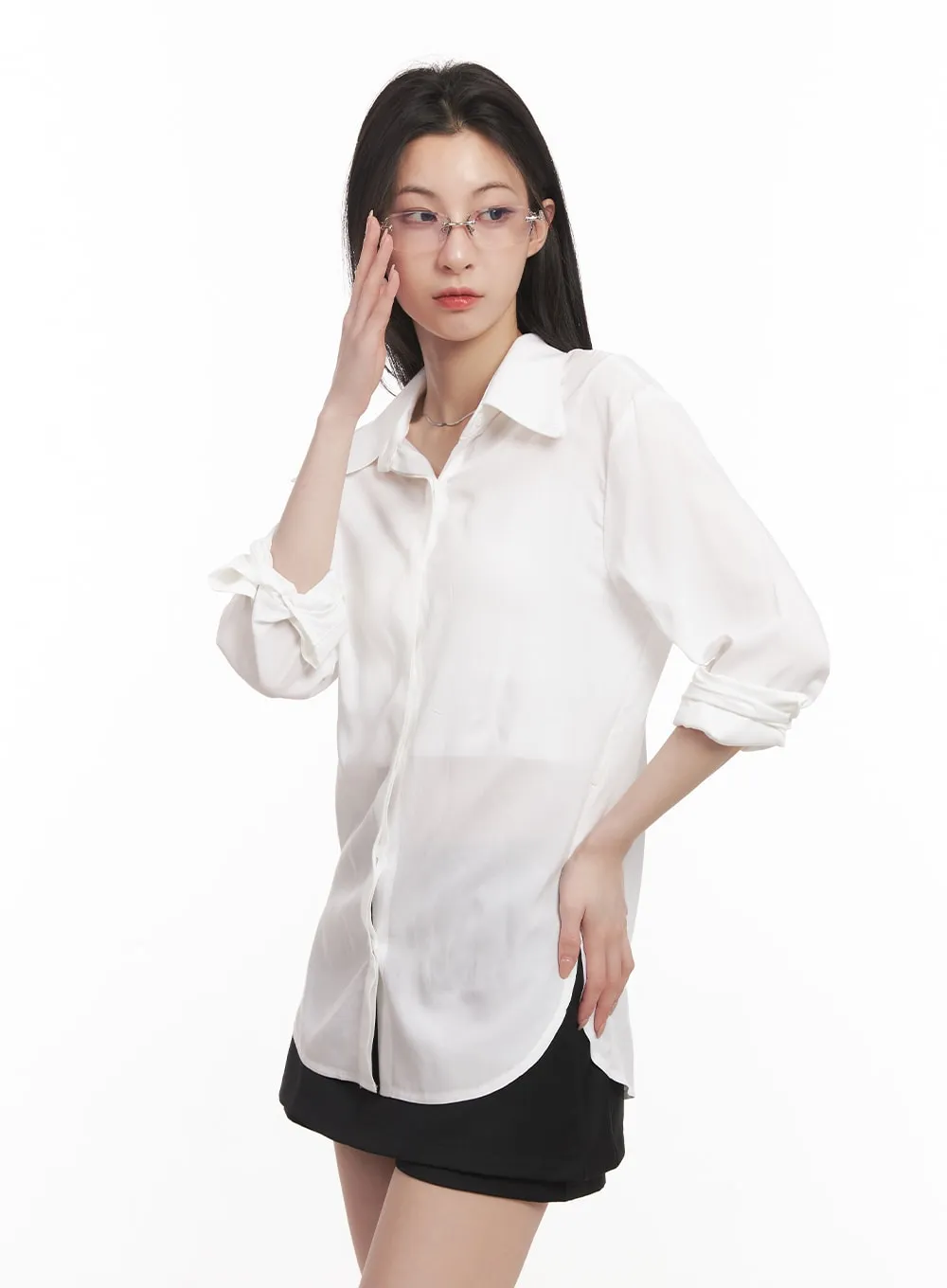 Basic Button-Up Shirt CM517