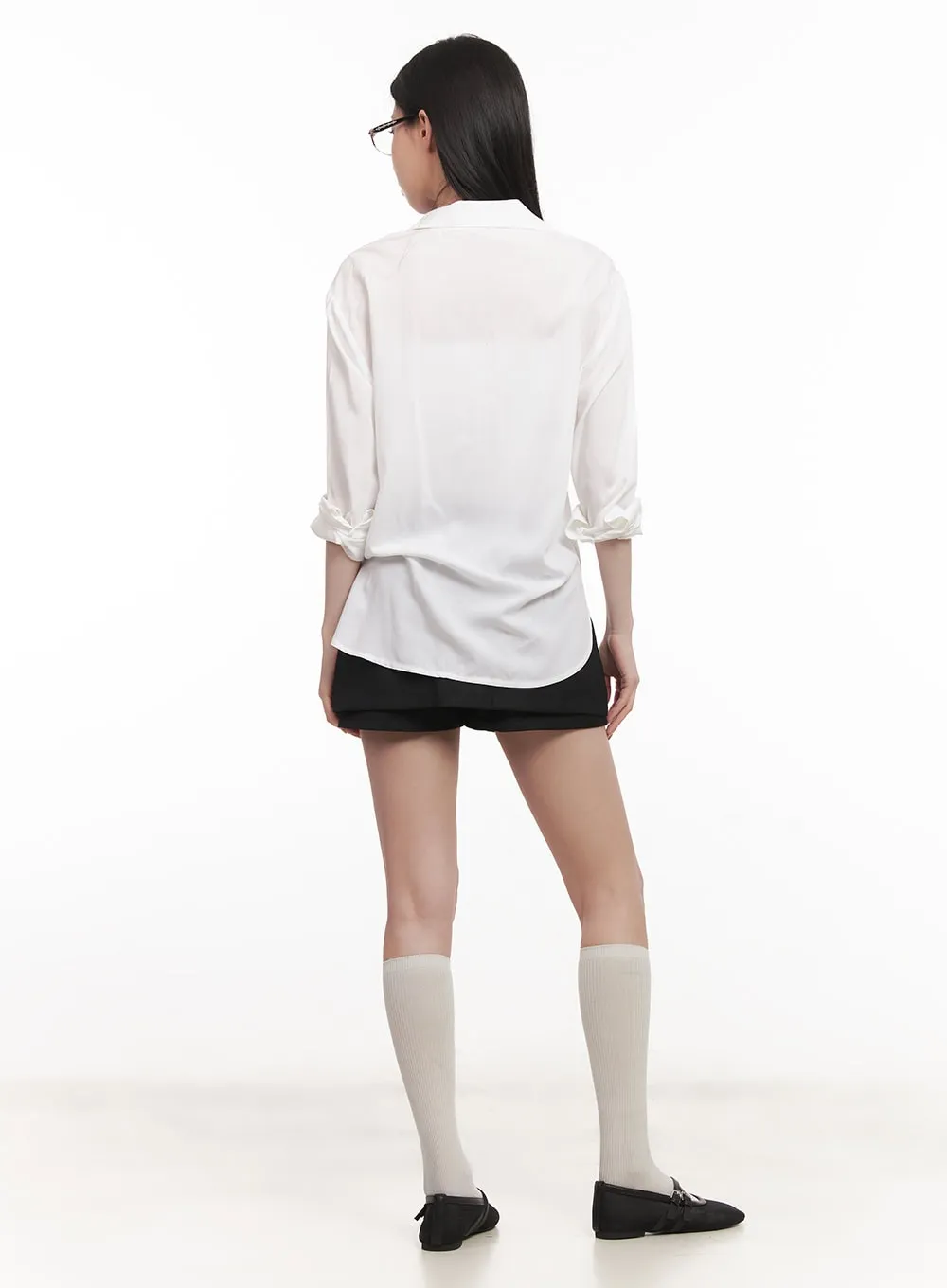 Basic Button-Up Shirt CM517