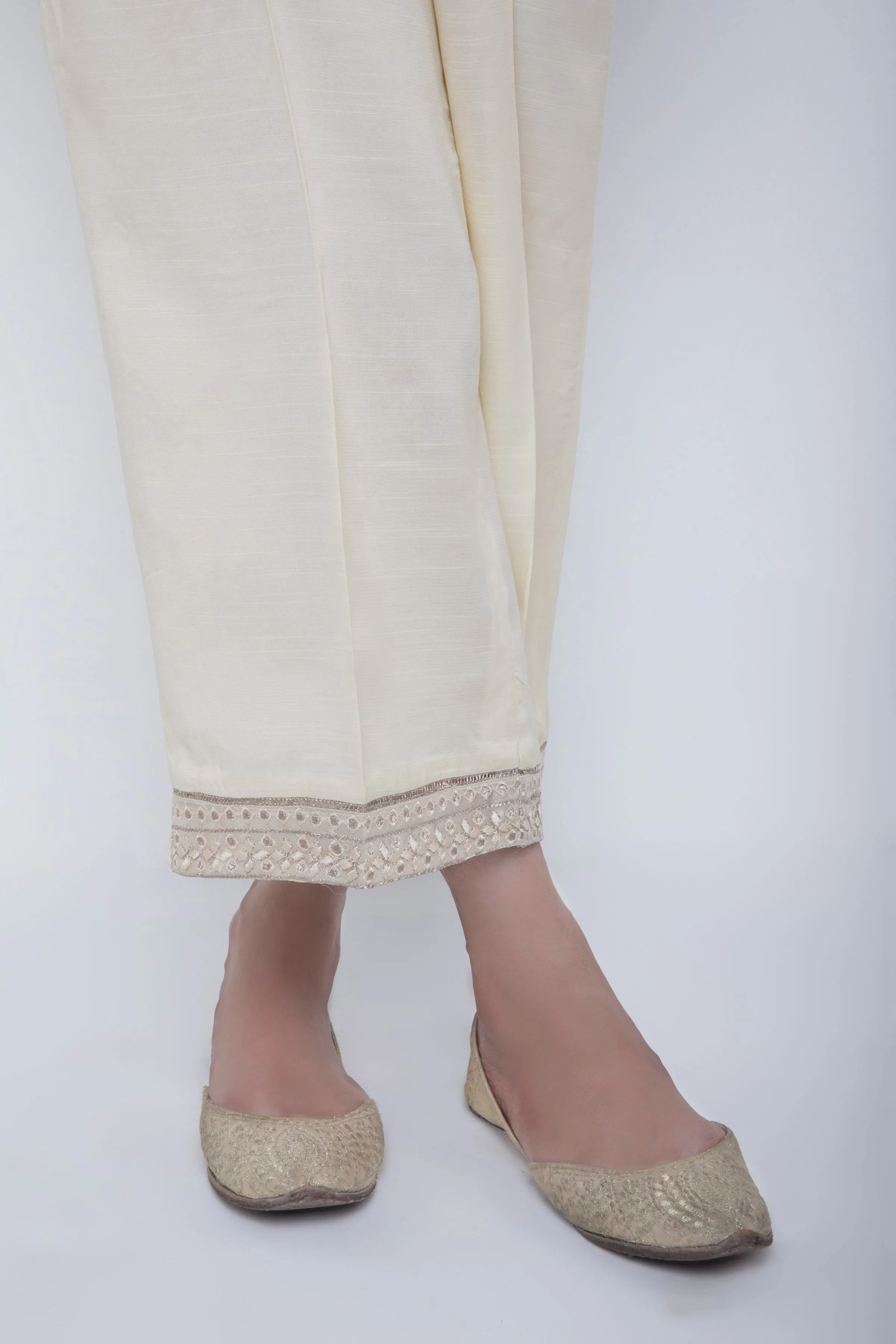 Beige Wide Legged