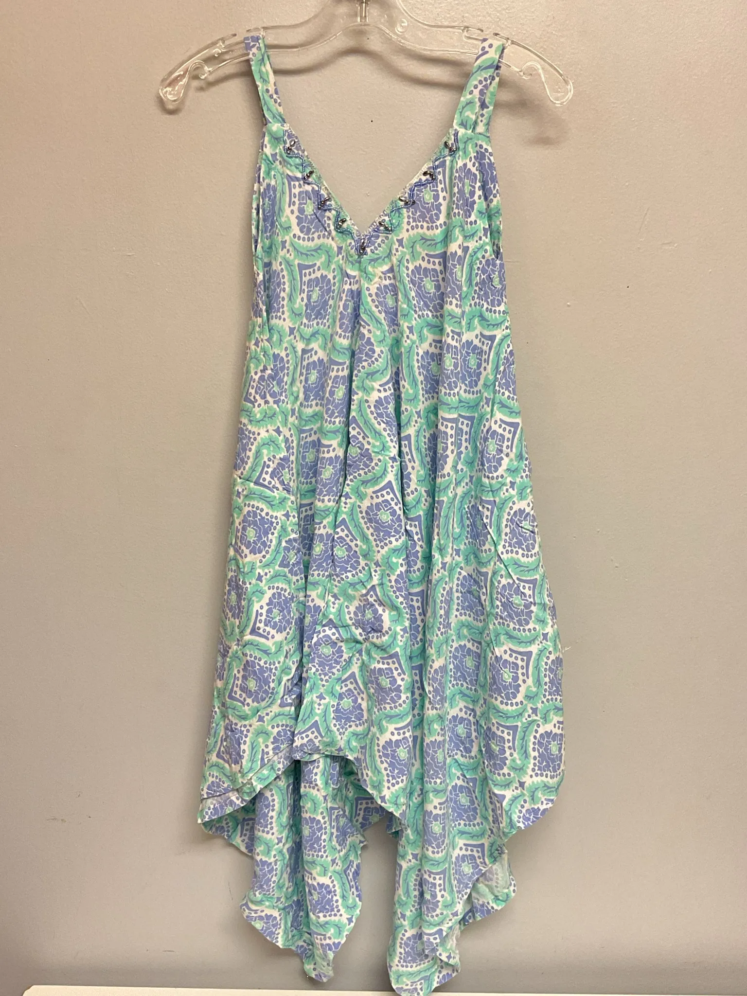Havengirl Size 7 Blue Cotton Girls Swimwear & Cover-Ups
