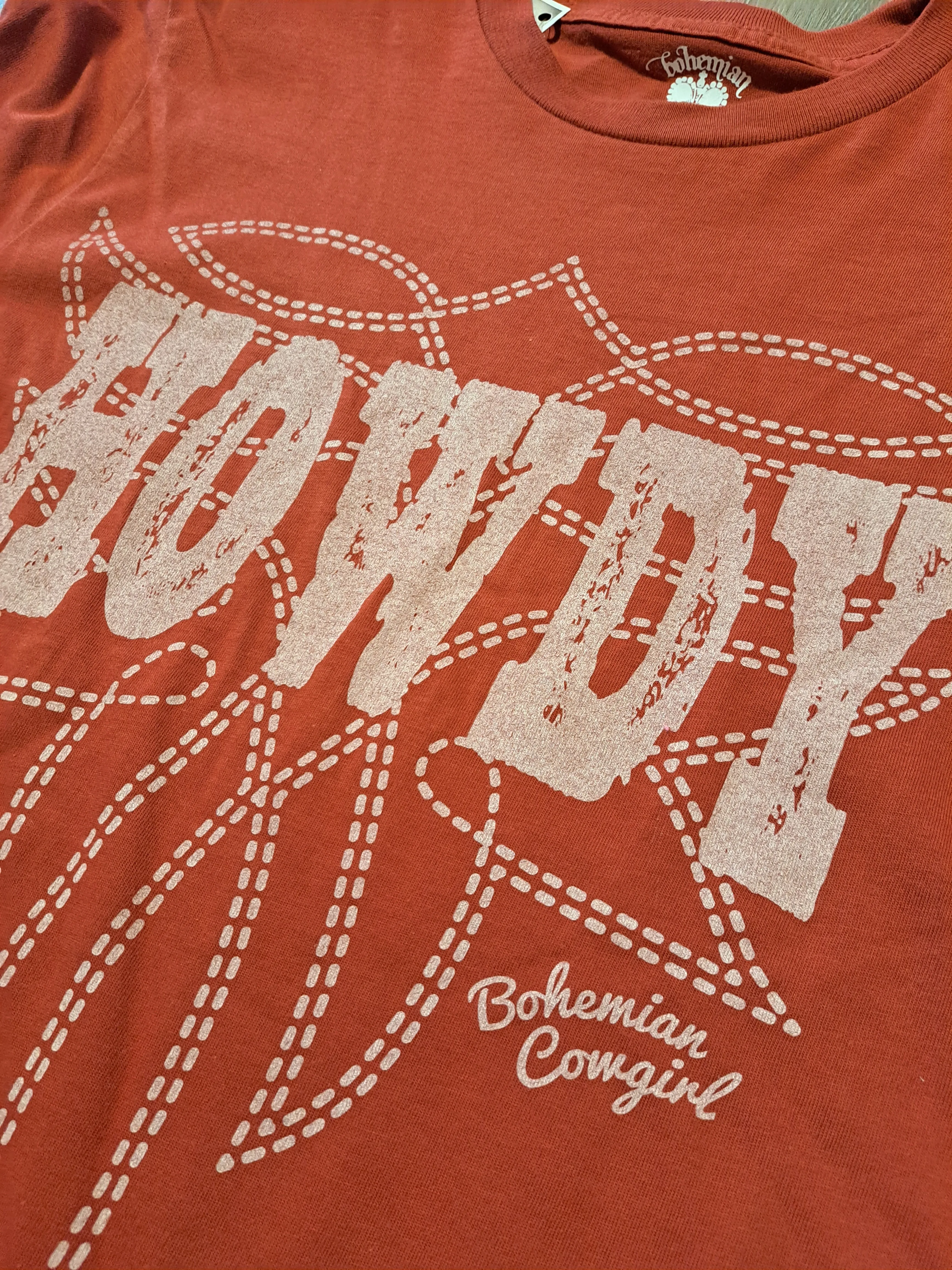 Howdy Boot Stitch T-Shirt