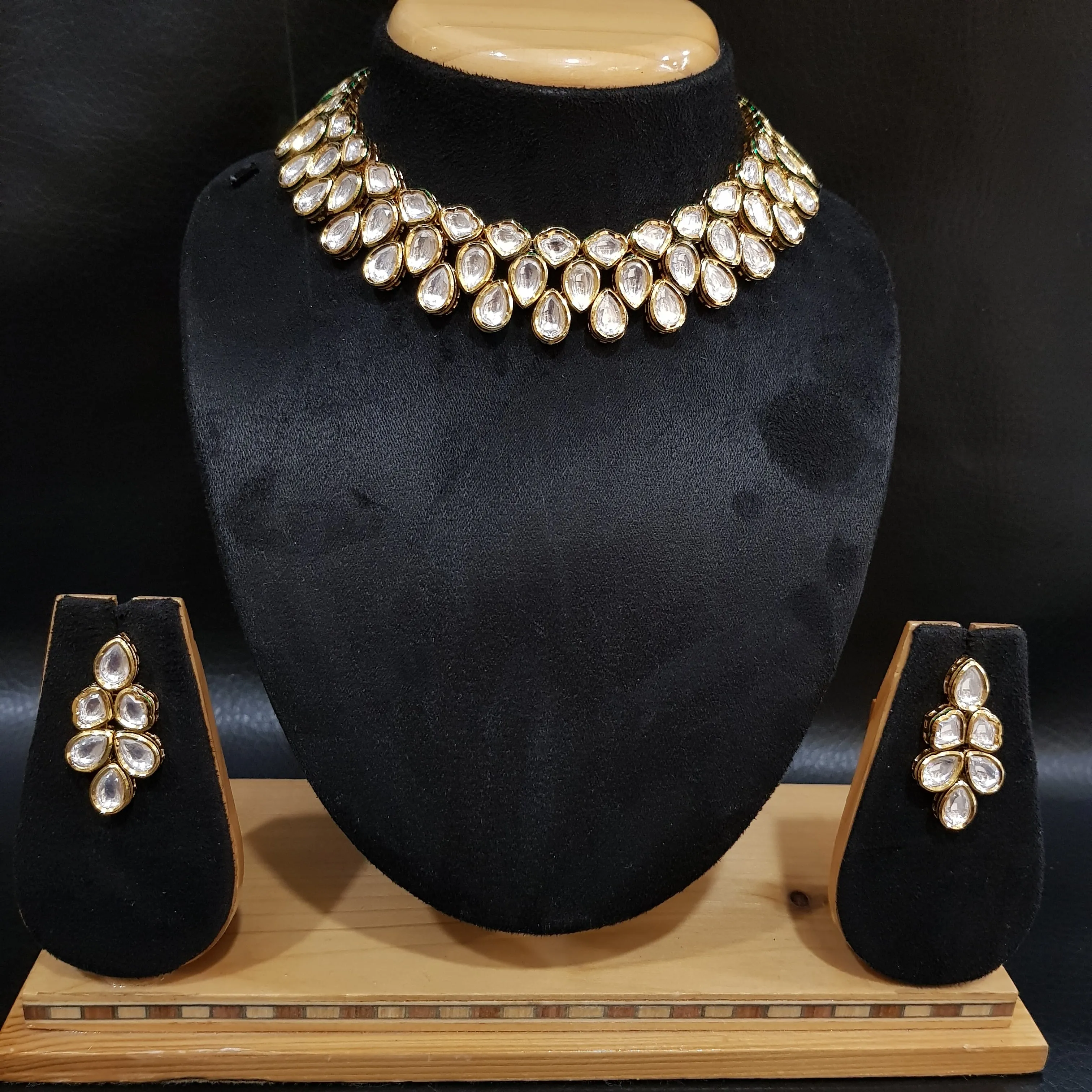 Kundan Necklace Set 1525-28