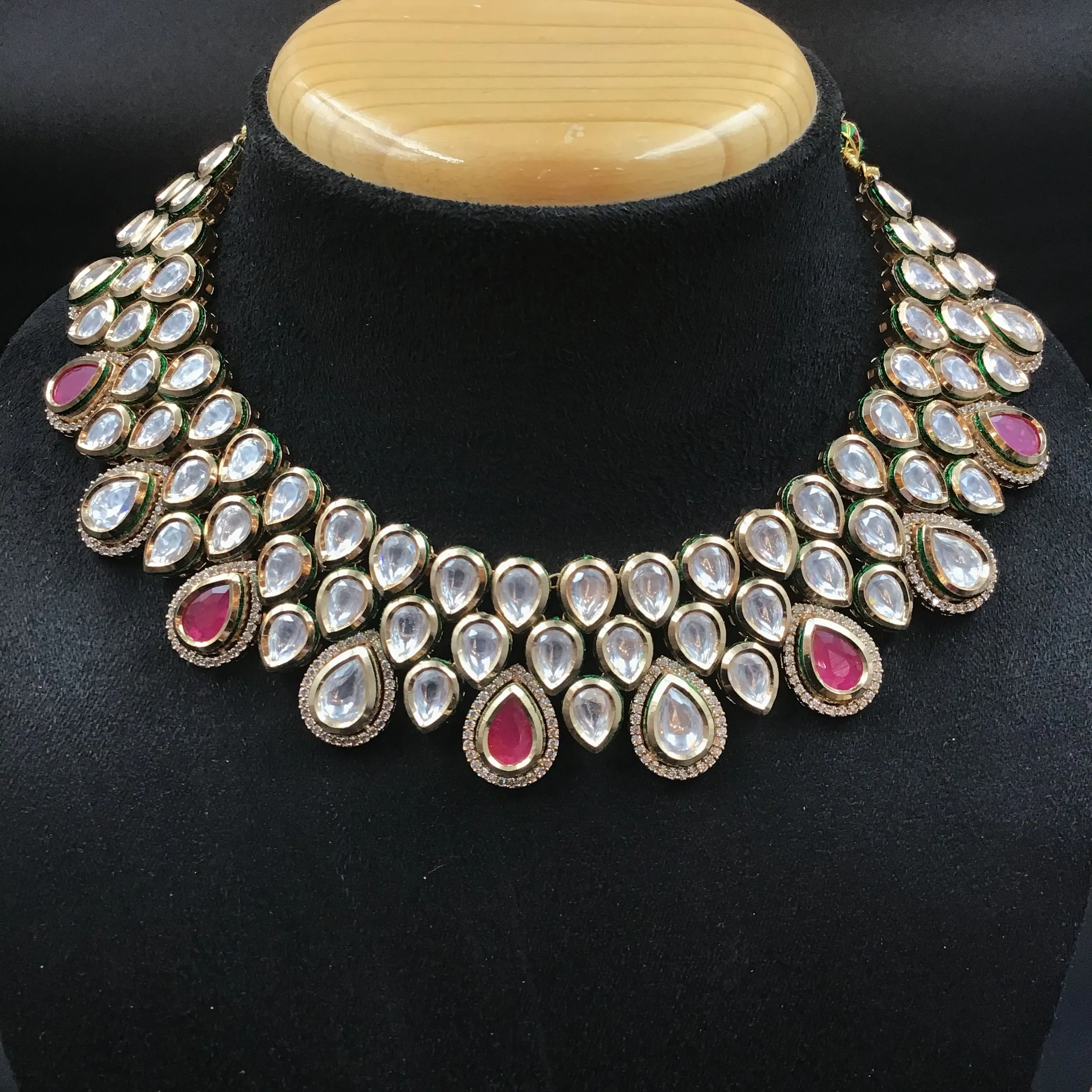 Kundan Necklace Set 2647-28