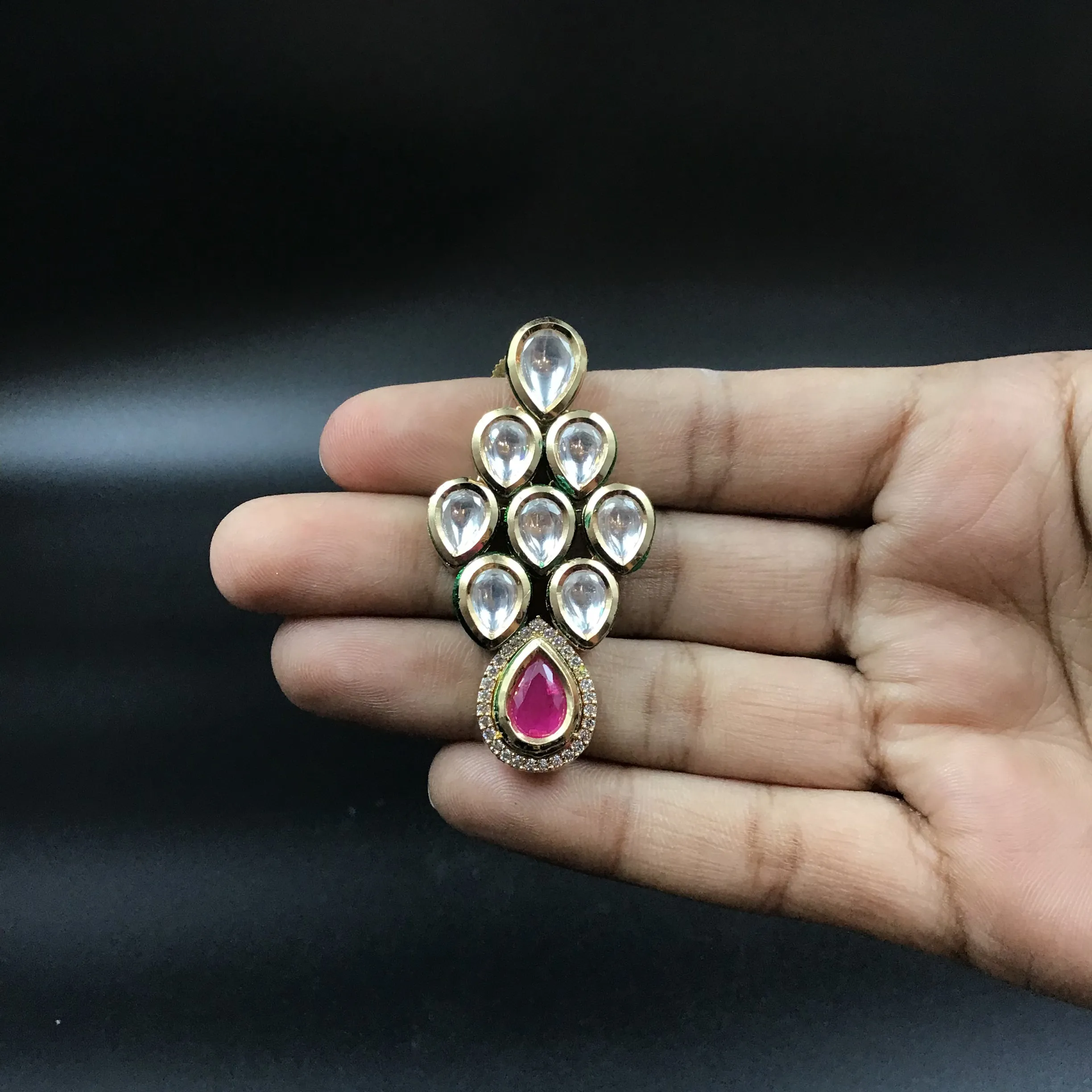Kundan Necklace Set 2647-28
