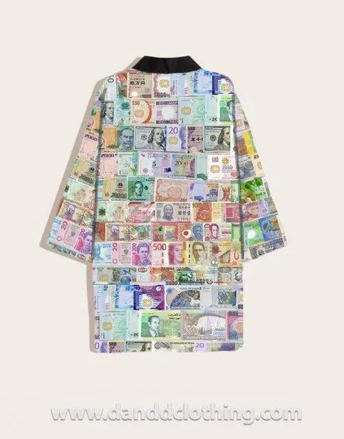 Long Kimono African Money Man