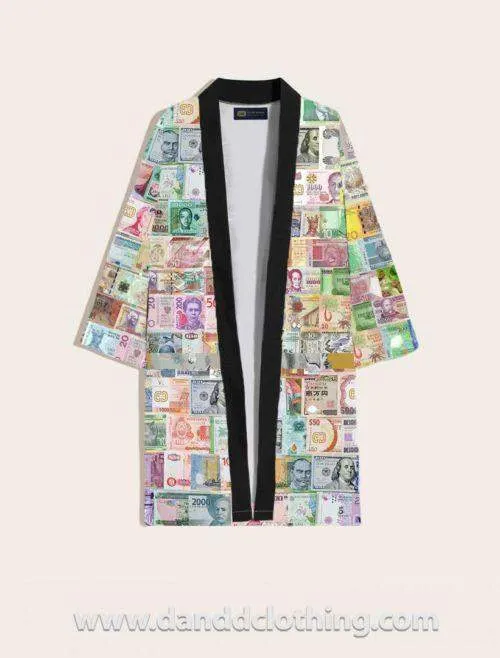 Long Kimono African Money Man