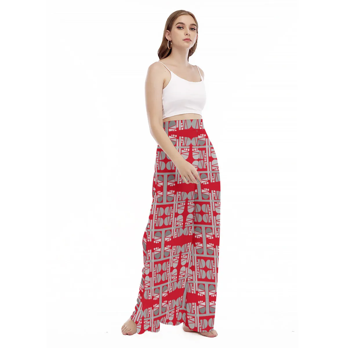 OD Women's High Waist Wide Leg Culottes TUL2