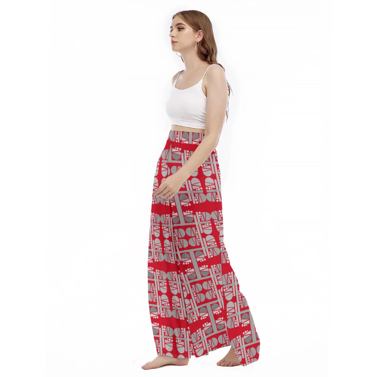 OD Women's High Waist Wide Leg Culottes TUL2