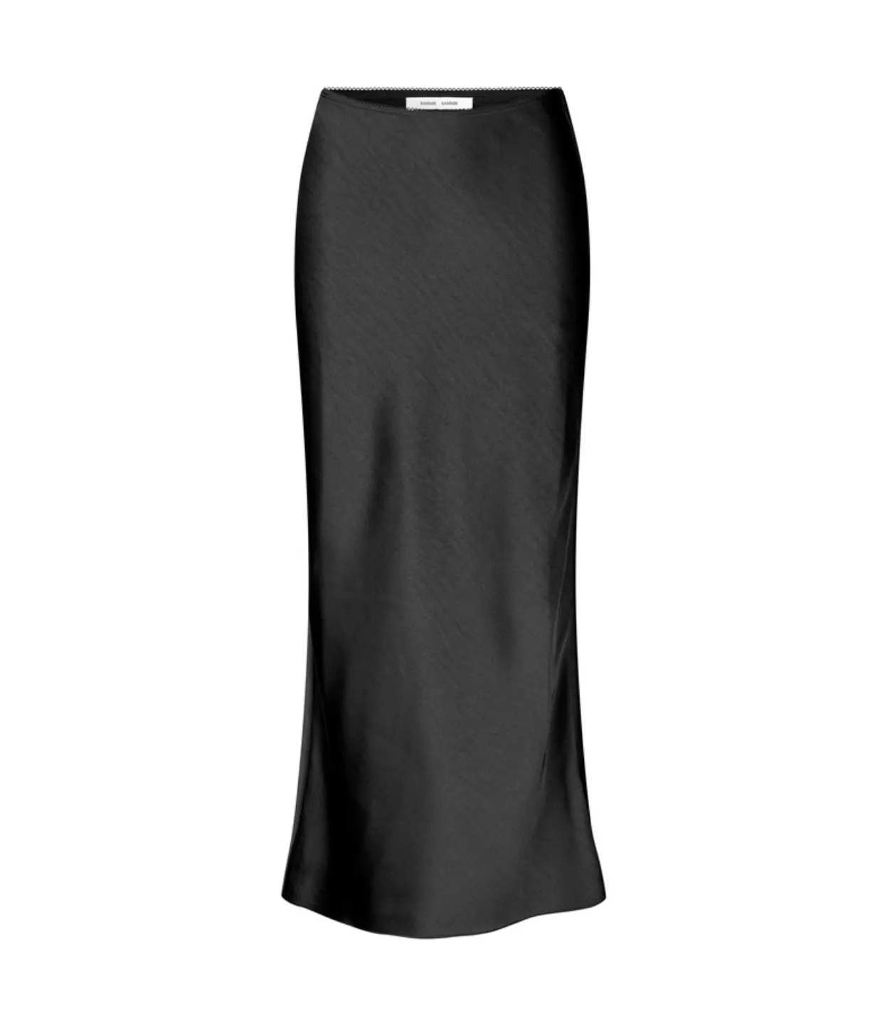 Saagneta Maxi Slip Skirt in Black