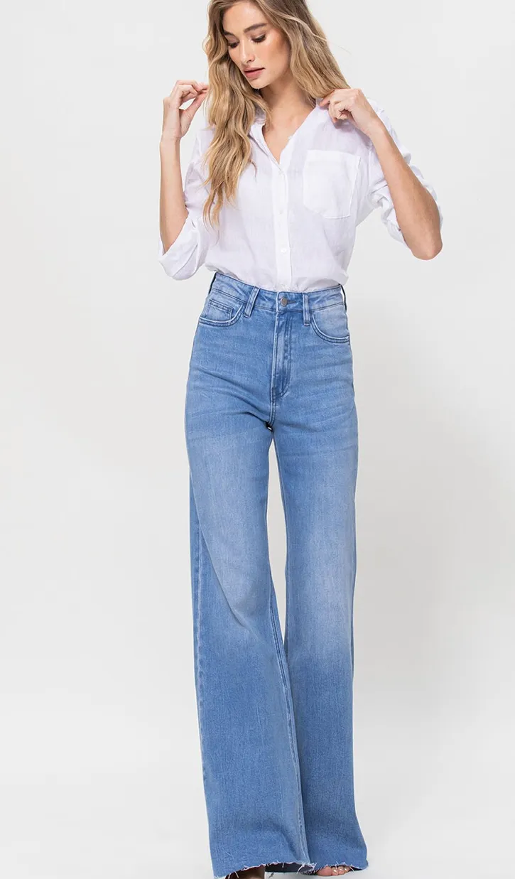 The Jade Wide Leg Jean
