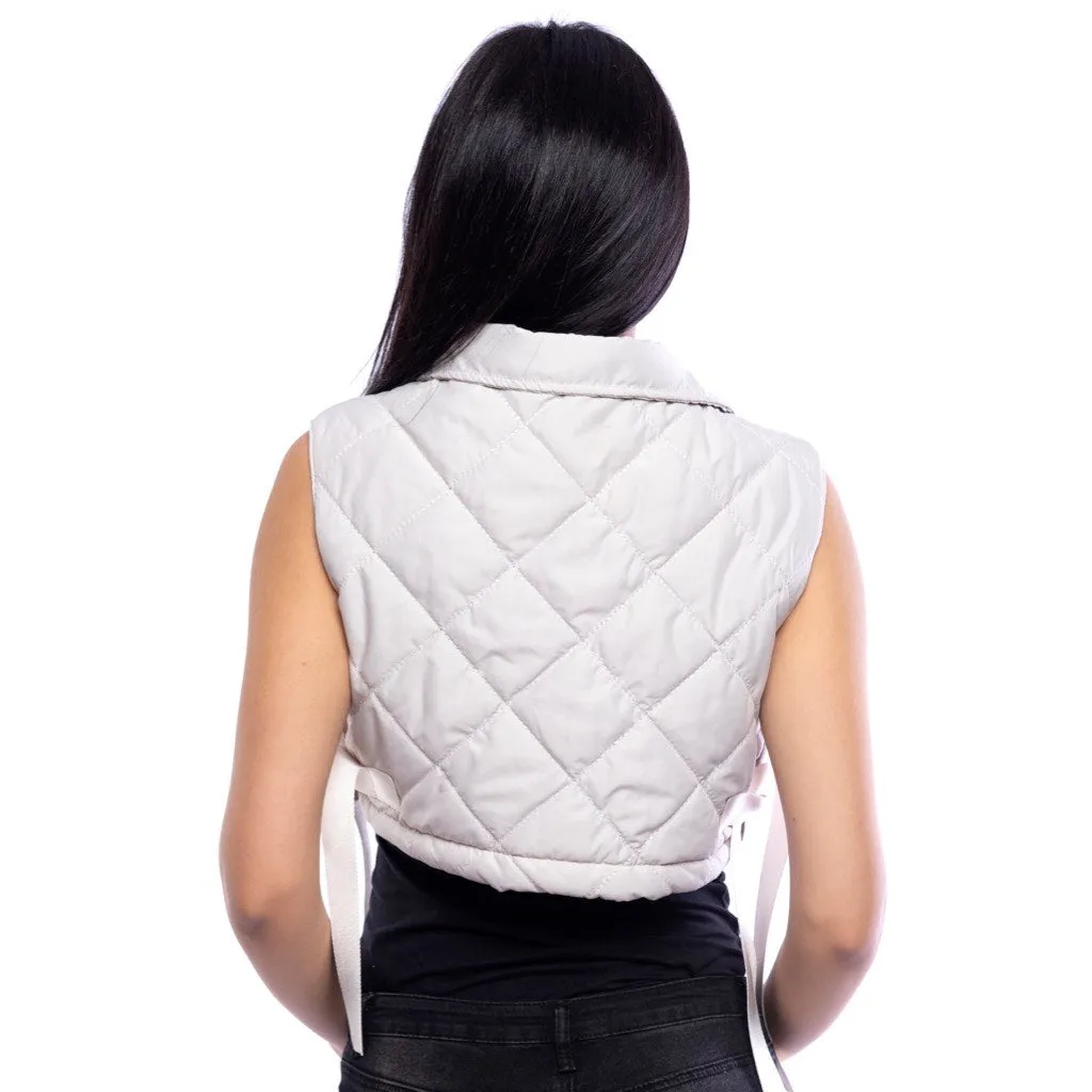 The Marbella Cropped Vest
