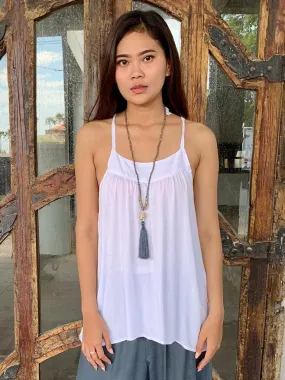 TOP SUZAN White, Black and Grey