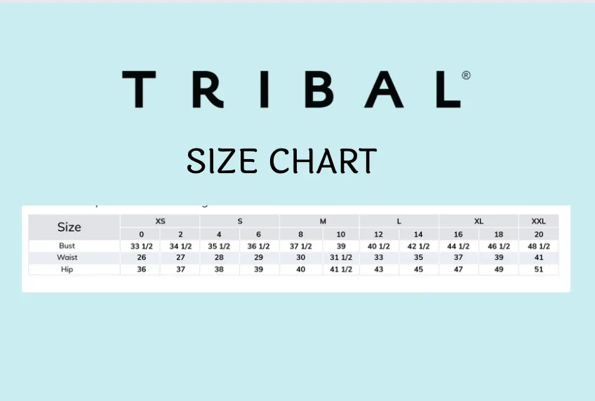 Tribal Audrey Pull On Straight Crop