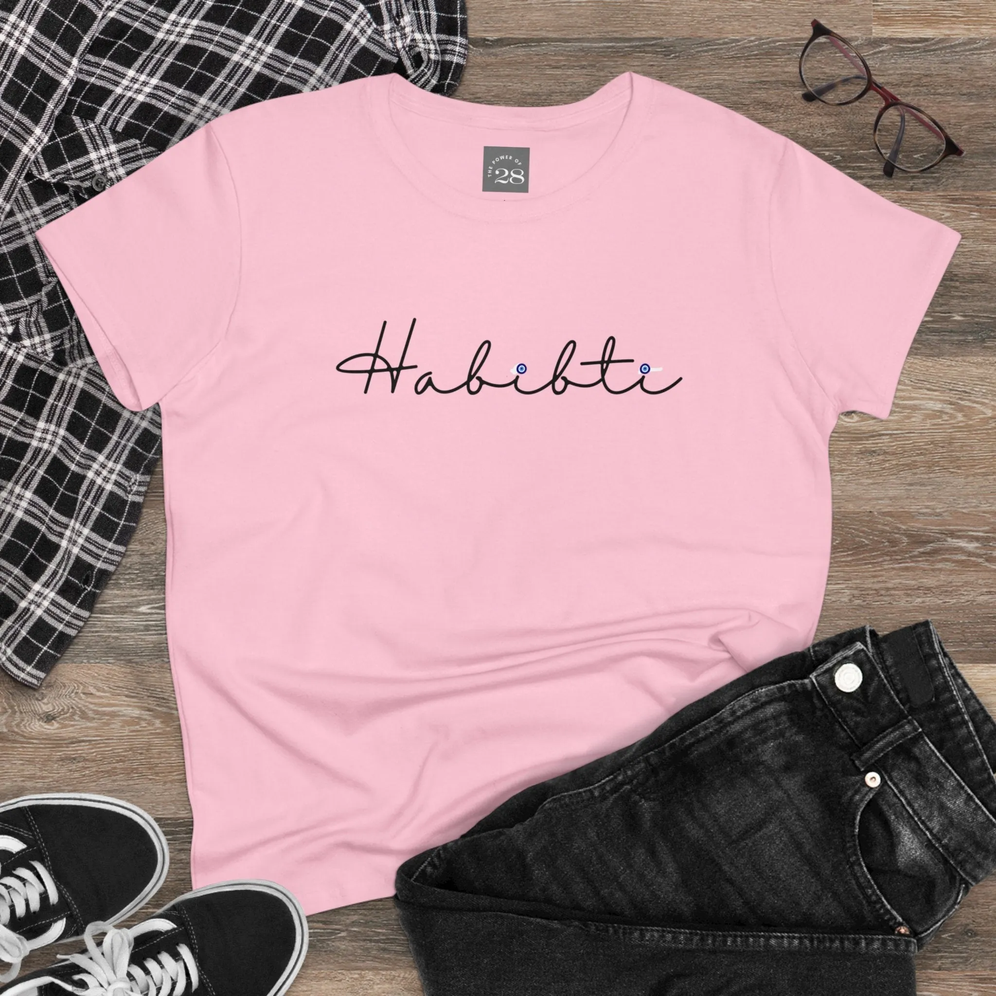 Women’s Semi-Fitted Tee Eyes Speak Design