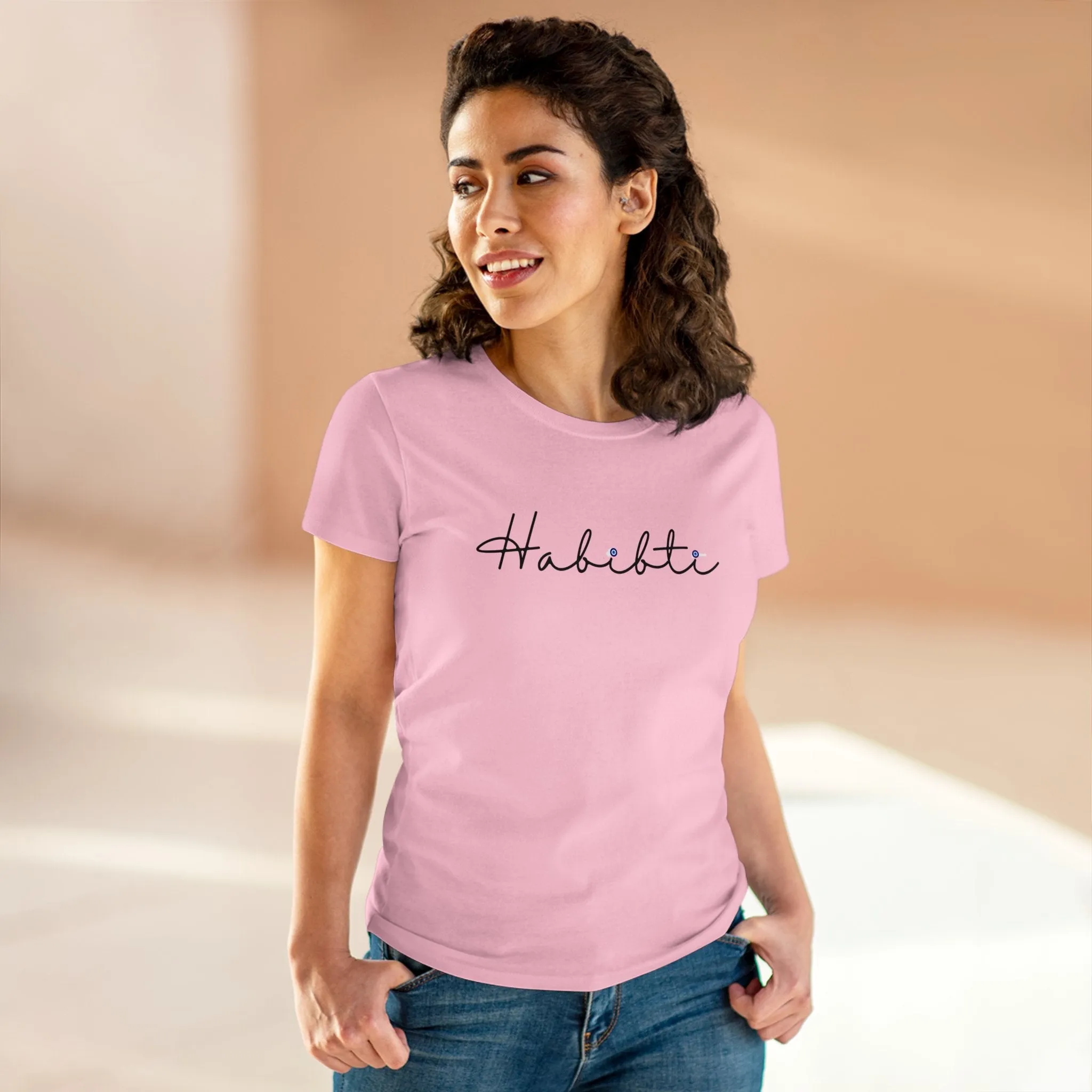 Women’s Semi-Fitted Tee Eyes Speak Design