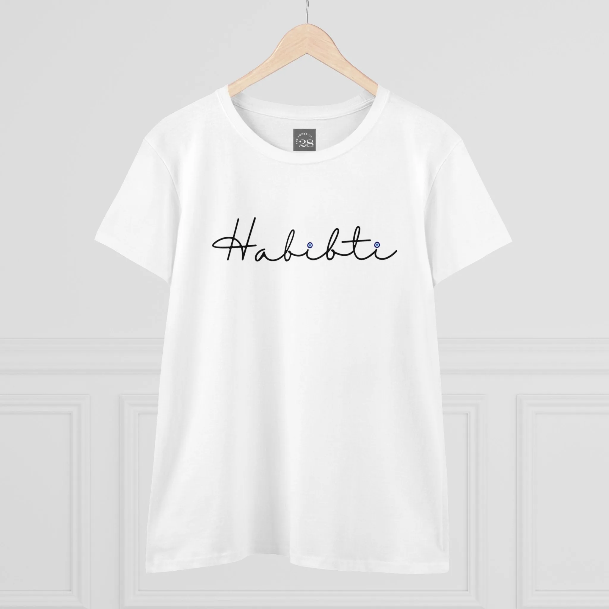 Women’s Semi-Fitted Tee Eyes Speak Design