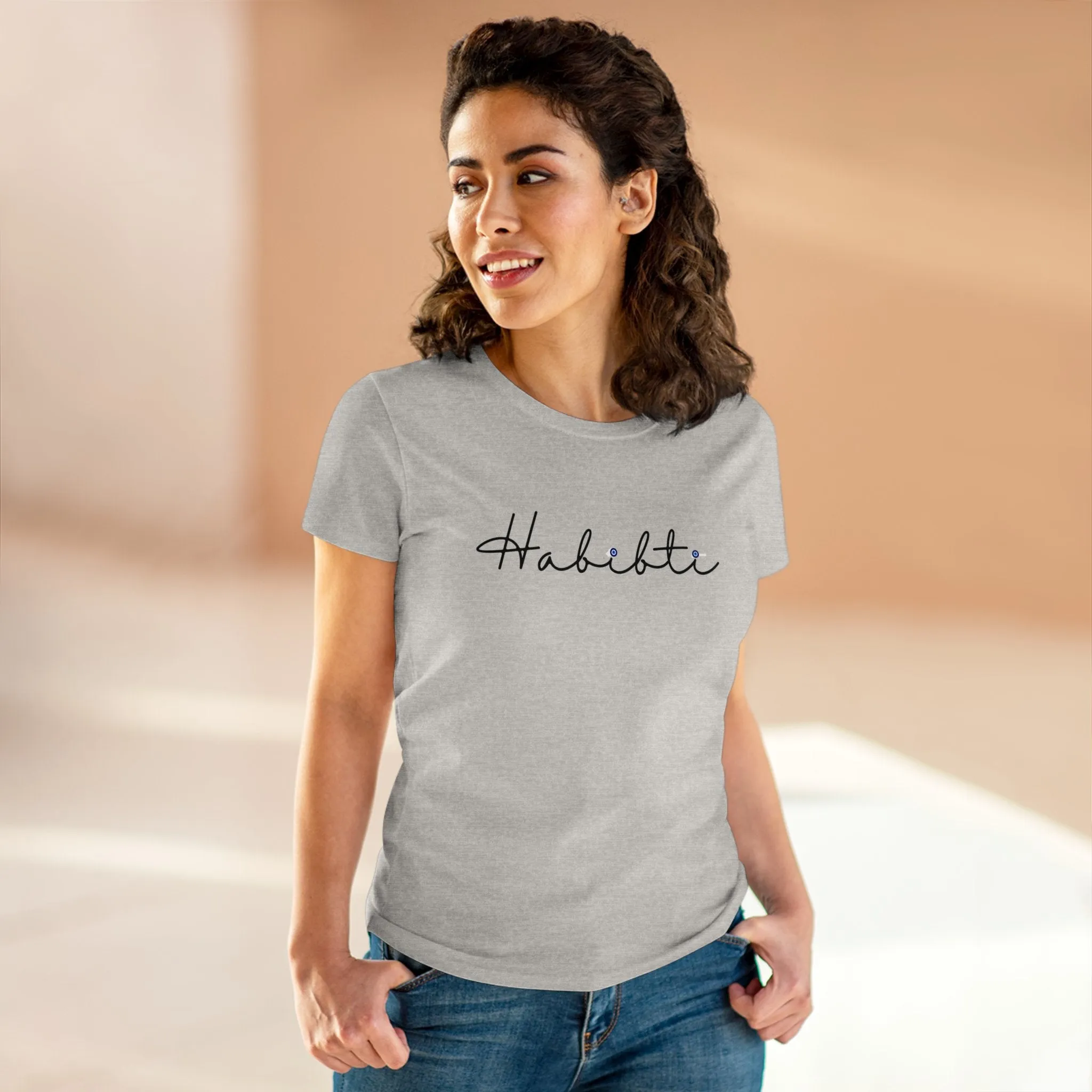 Women’s Semi-Fitted Tee Eyes Speak Design
